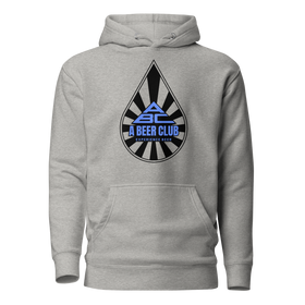 Premium Cotton Hoodie | Drop Blue Front