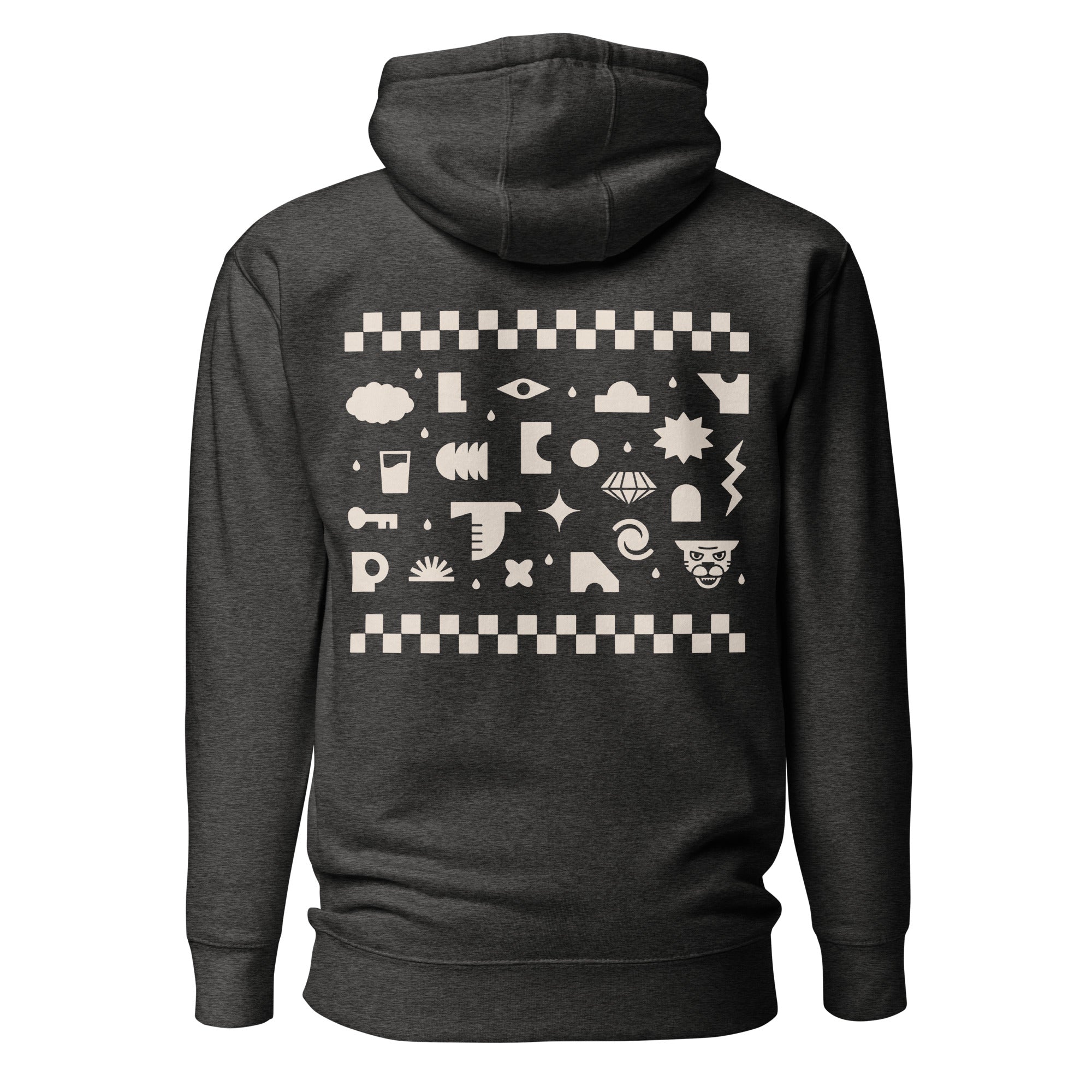 Charcoal Heather Hoodie | Charcoal Pullover Hoodie | Bout It Merch
