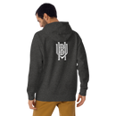 Premium Cotton Hoodie | White Lettering Initial Back-17