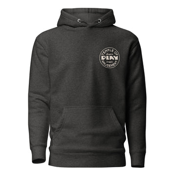 Forest Green Hoodie | Faded White Square | Bout It Merch