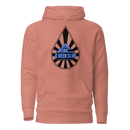 Premium Cotton Hoodie | Drop Blue Front-3