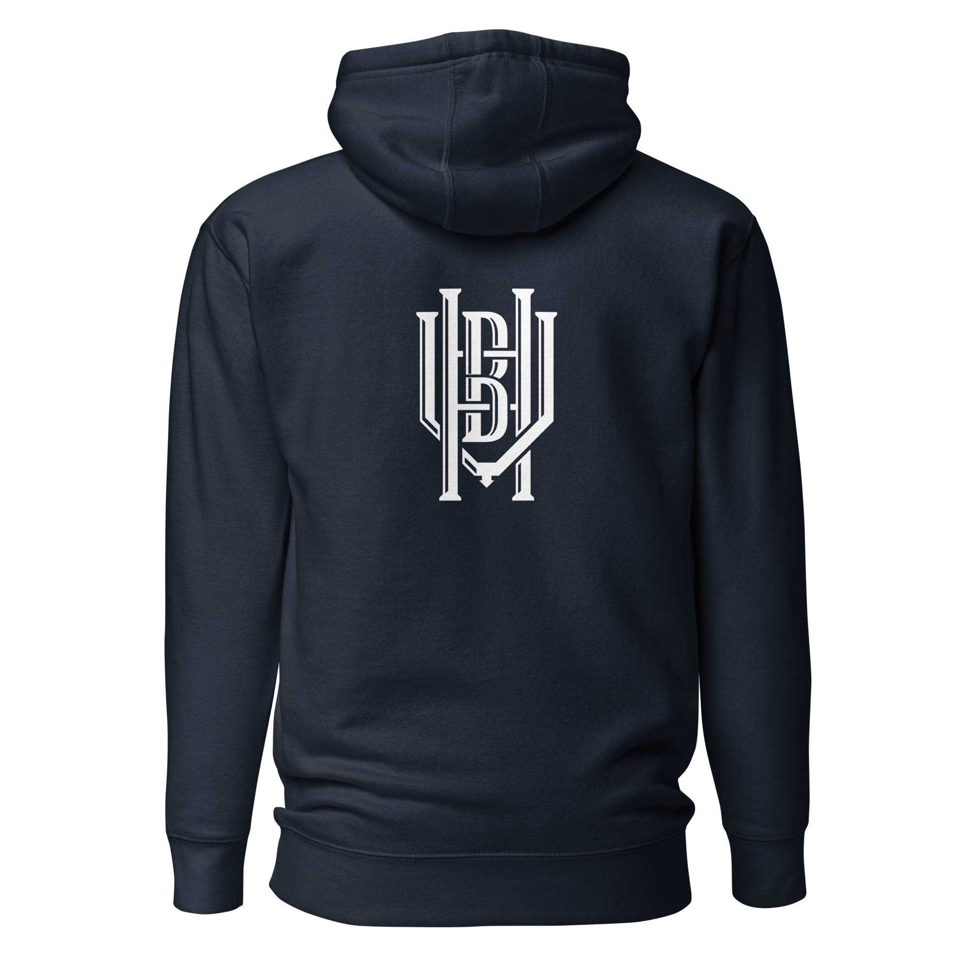 3 Panel Hoodie | Initial Graphic Hoodie | Bout It Merch