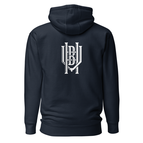 3 Panel Hoodie | Initial Graphic Hoodie | Bout It Merch