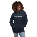 Premium Cotton Hoodie | White Lettering Initial Back-14