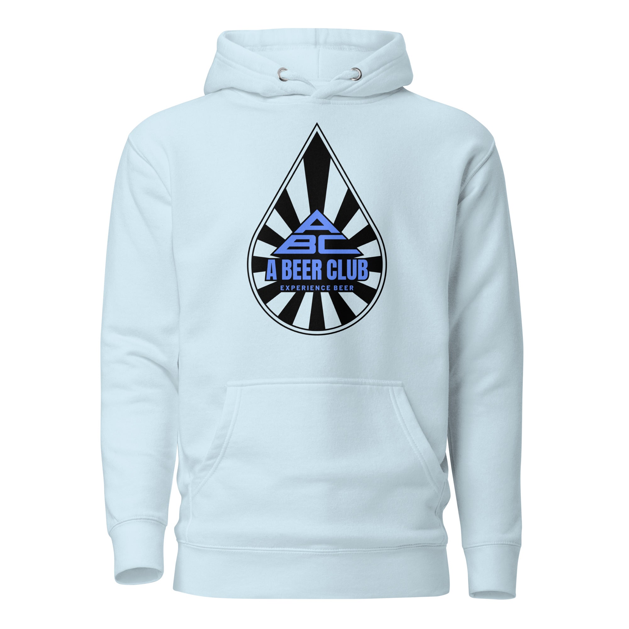 Beer Pullover Hoodie | Drop Blue Front | Bout It Merch