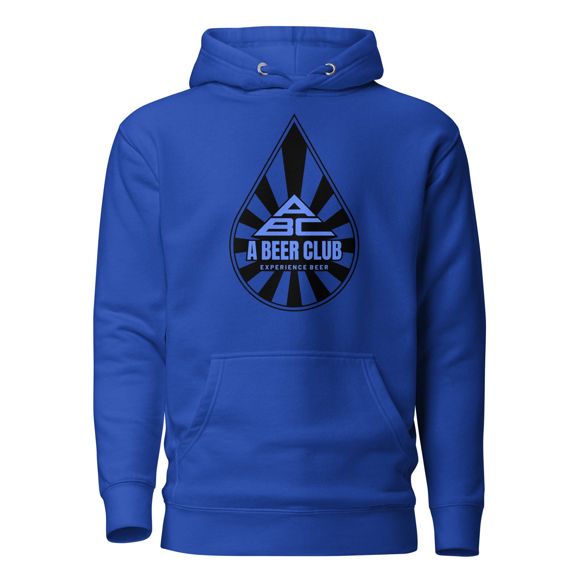 Beer Pullover Hoodie | Drop Blue Front | Bout It Merch