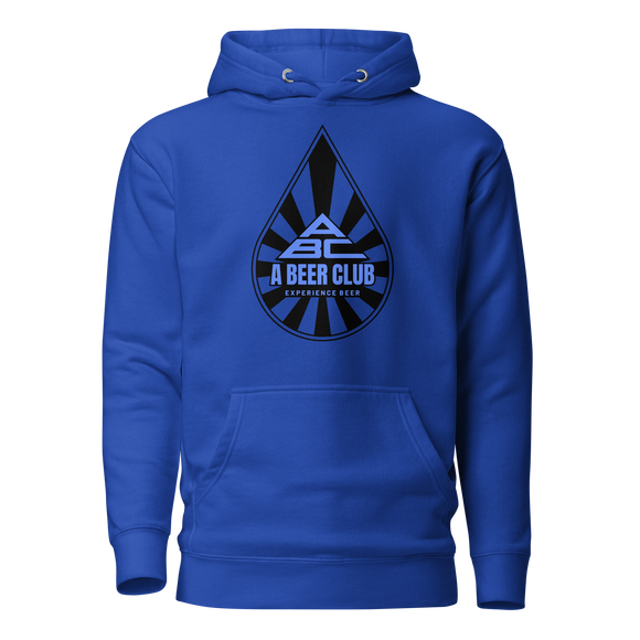 Premium Cotton Hoodie | Drop Blue Front