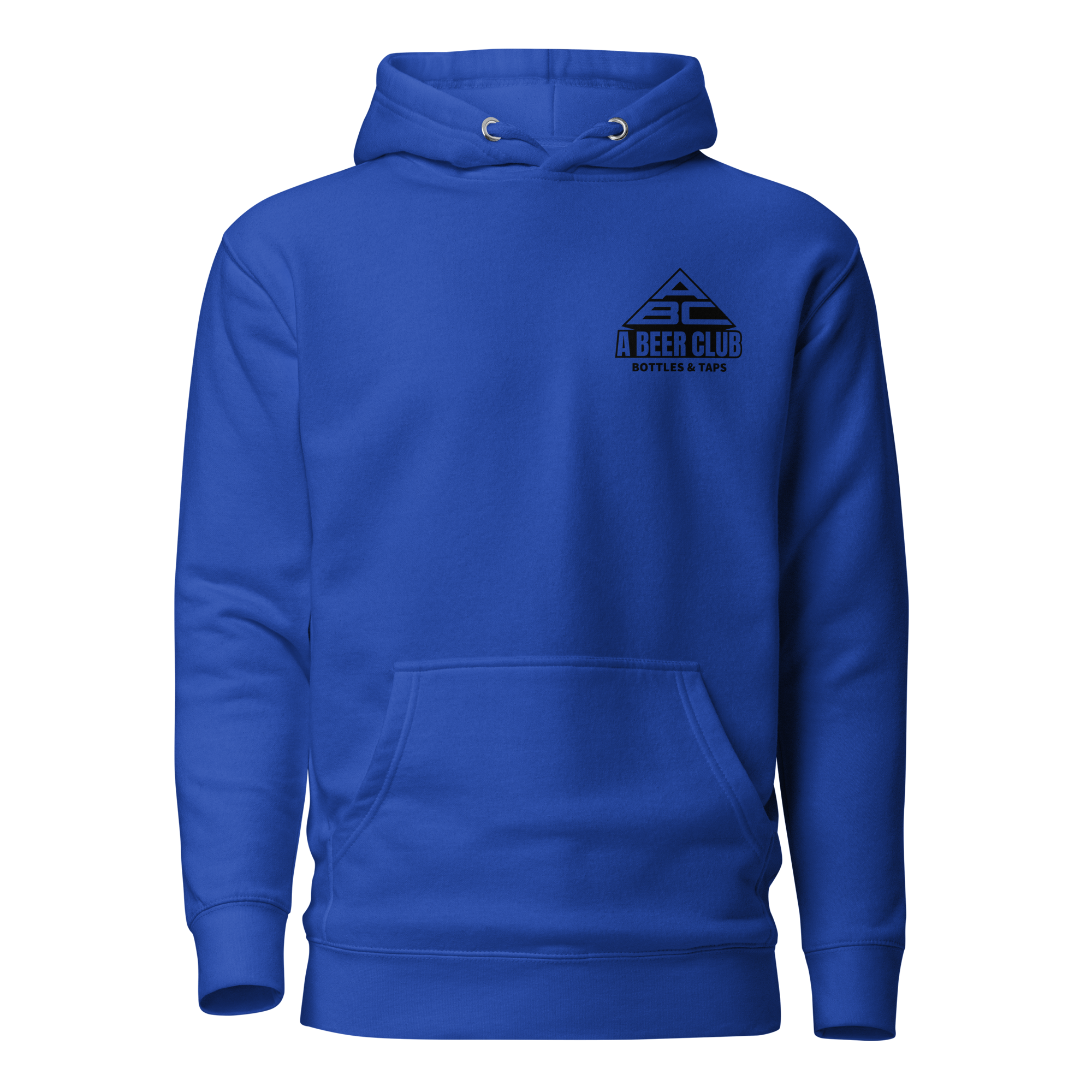 Buy team-royal Premium Cotton Hoodie | Drop Blue Back