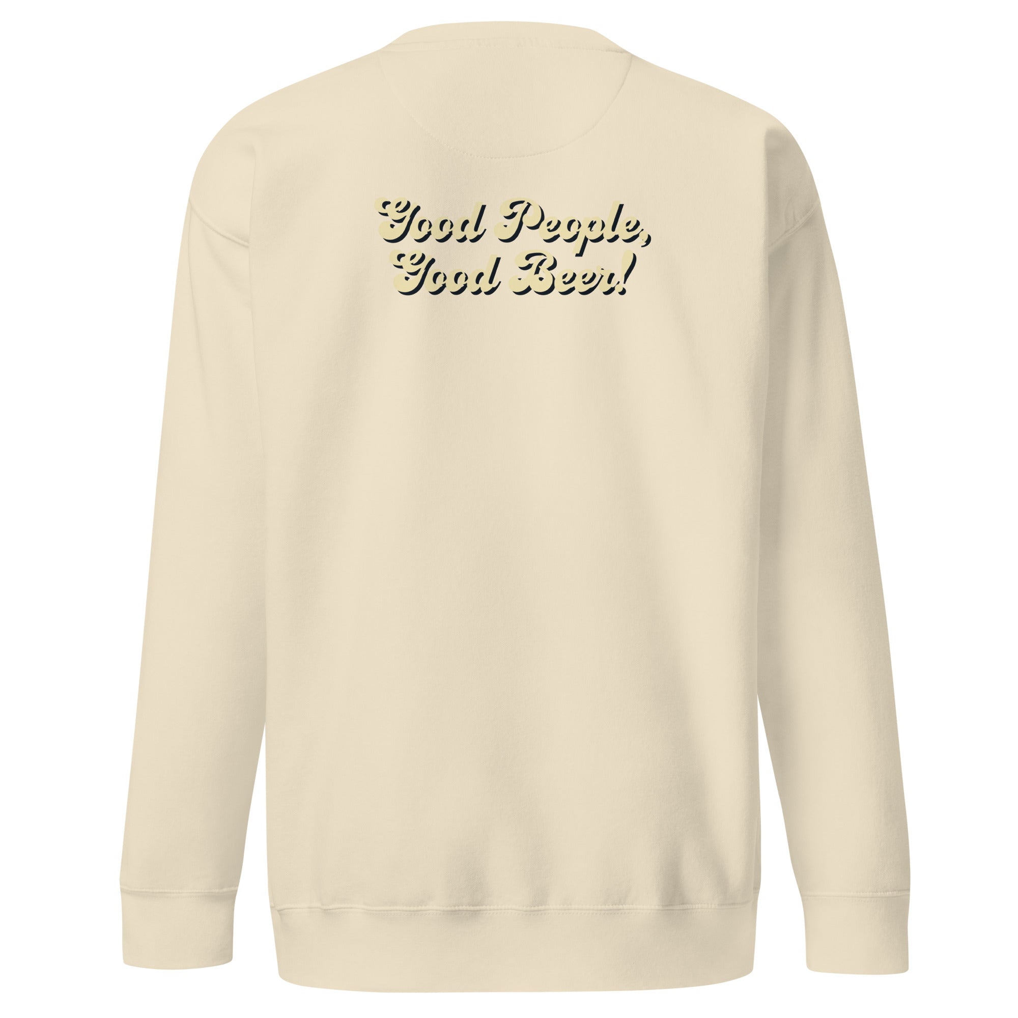Brew Crew Sweatshirt | Good People Good Beer | Bout It Merch