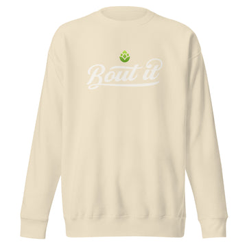 Buy bone Cotton Crewneck Sweatshirt | Light logo