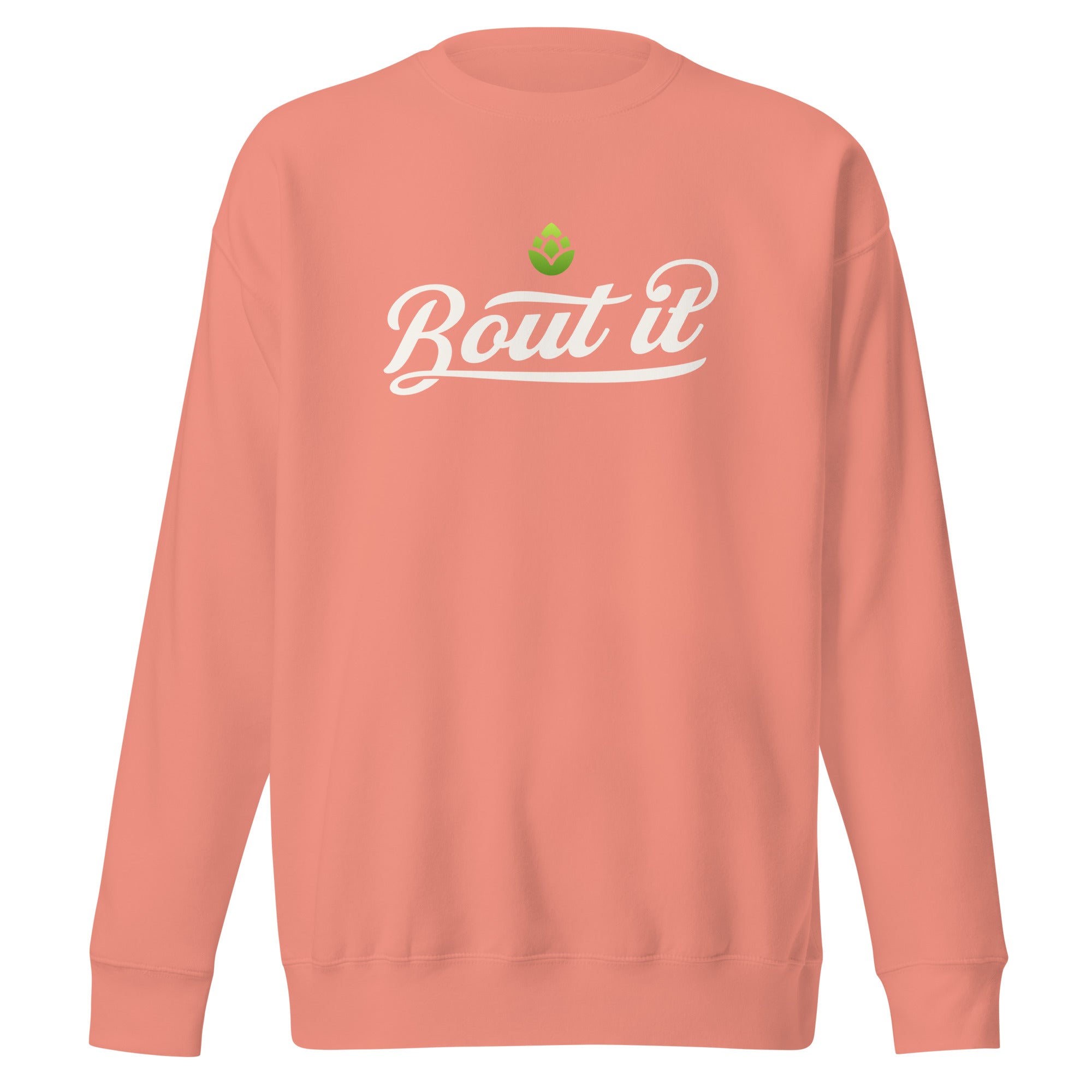 Black Crewneck Sweatshirt | Cotton Face Sweatshirt | Bout It Merch