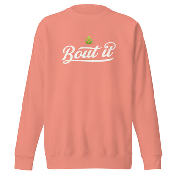 Black Crewneck Sweatshirt | Cotton Face Sweatshirt | Bout It Merch