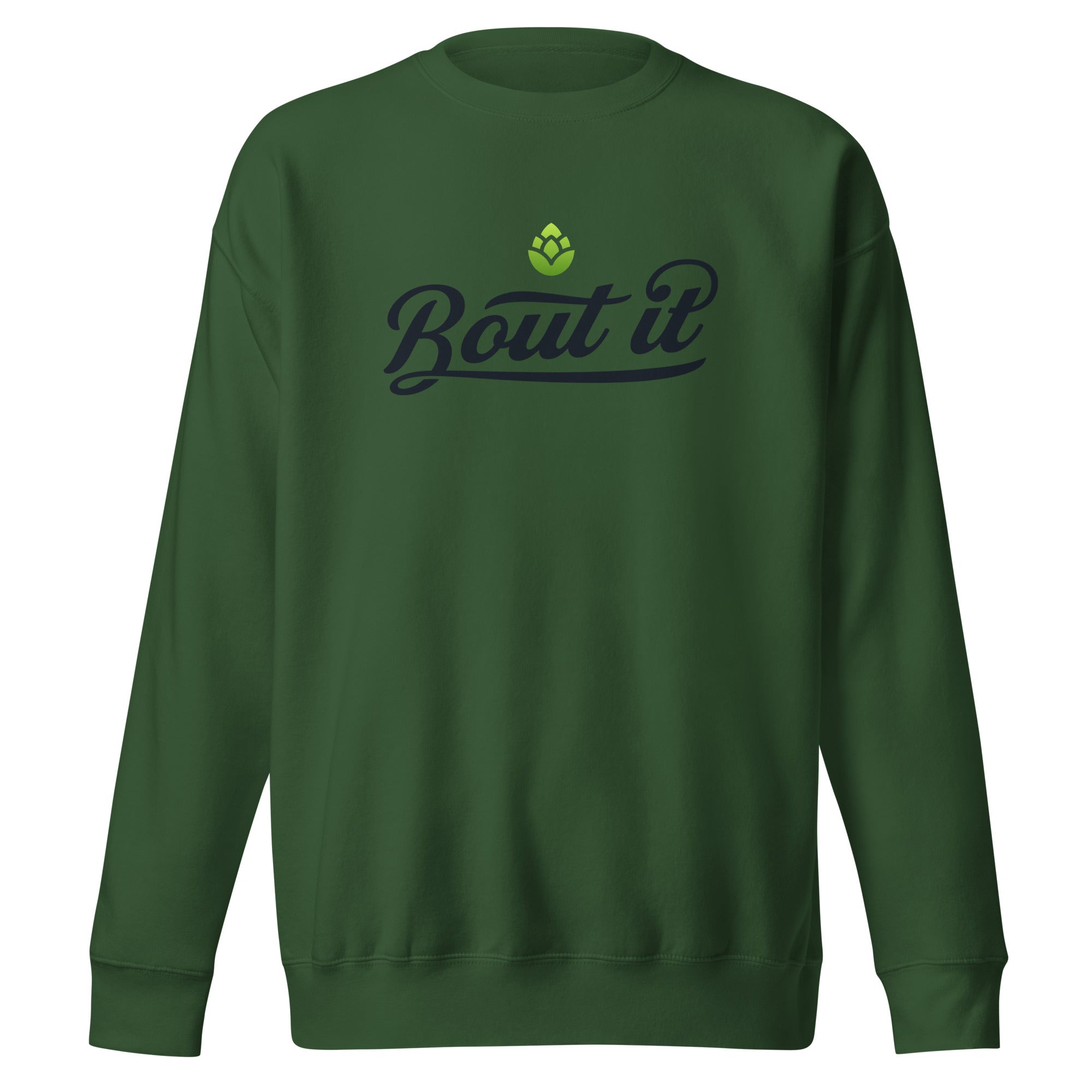 100 Percent Cotton Sweatshirts | Dark logo Sweatshirts | Bout It Merch