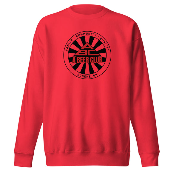 Cotton Crewneck Sweatshirt | A Beer Club Sweatshirt | Bout It Merch