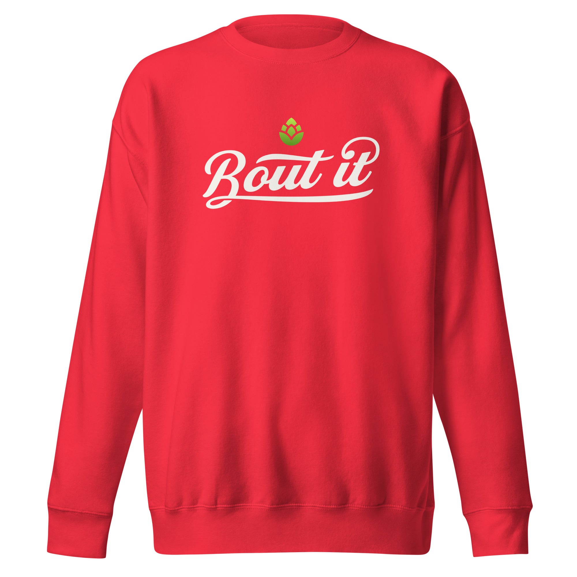 Black Crewneck Sweatshirt | Cotton Face Sweatshirt | Bout It Merch