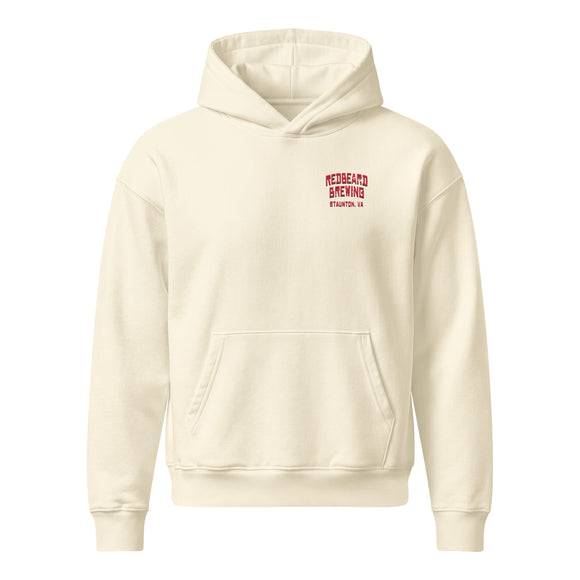 Unisex Relaxed Chaser Hoodie | Red Robohead