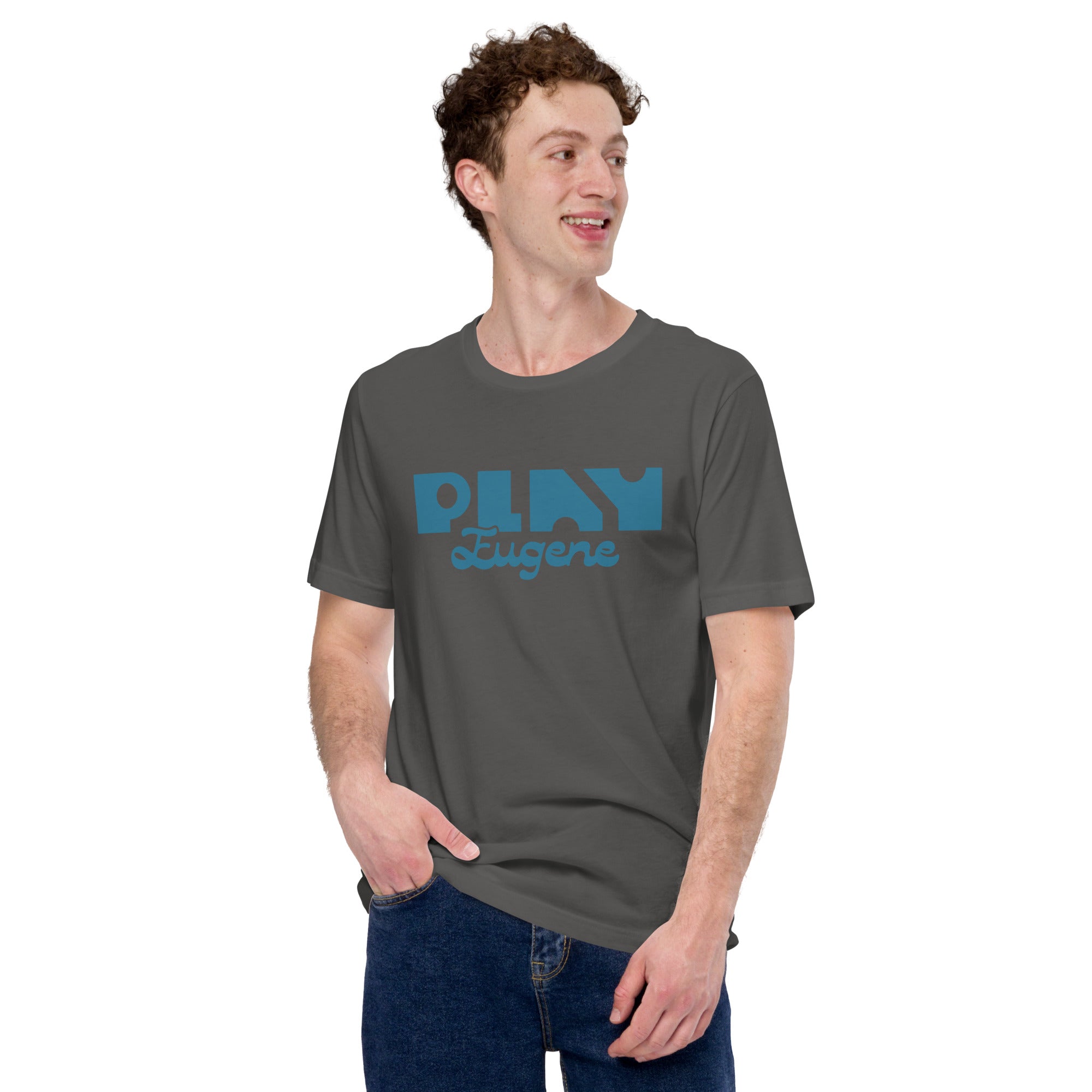 Cotton T-shirt | Blue Fountain Eugene