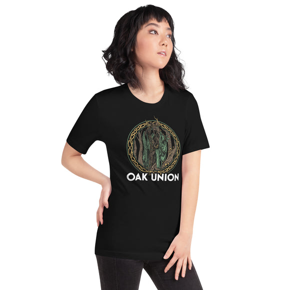 Unisex Black T-Shirt | Oak King T-Shirt | Bout It Merch
