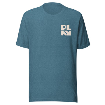 Modern Fit T-Shirt | Faded White Square | Bout It Merch