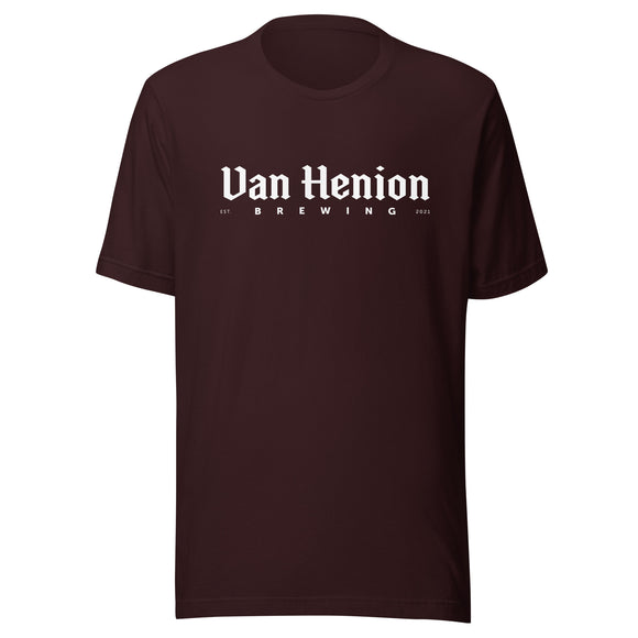 Van Henion Brewing T-Shirt | Signature Unisex Tee | Bout It Merch