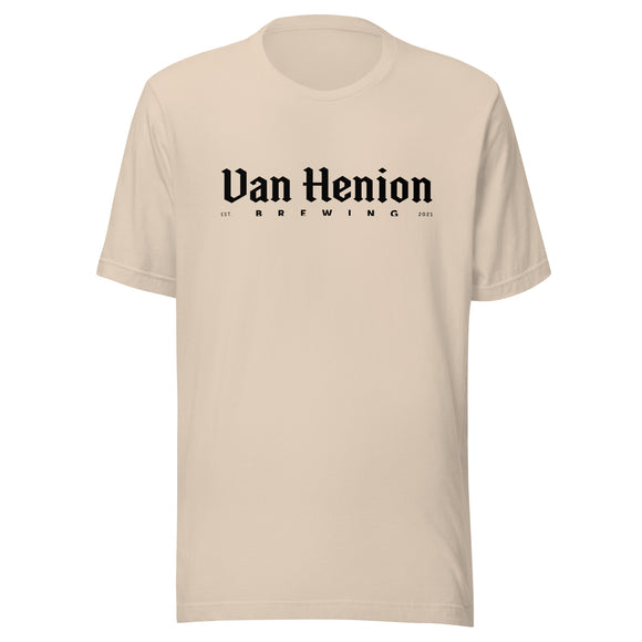 Bella Canvas Cotton Tee | Black Lettering Front | Bout It Merch