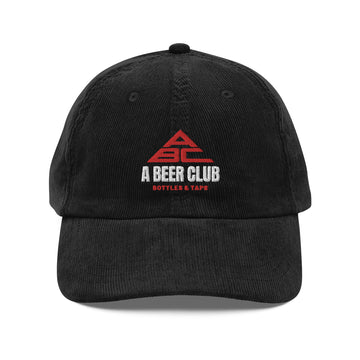 Embroidered Corduroy Hat | Vintage Corduroy Cap | Bout It Merch