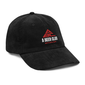 Embroidered Corduroy Hat | Vintage Corduroy Cap | Bout It Merch