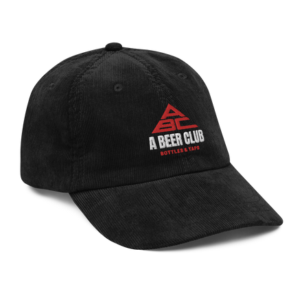Embroidered Corduroy Hat | Vintage Corduroy Cap | Bout It Merch
