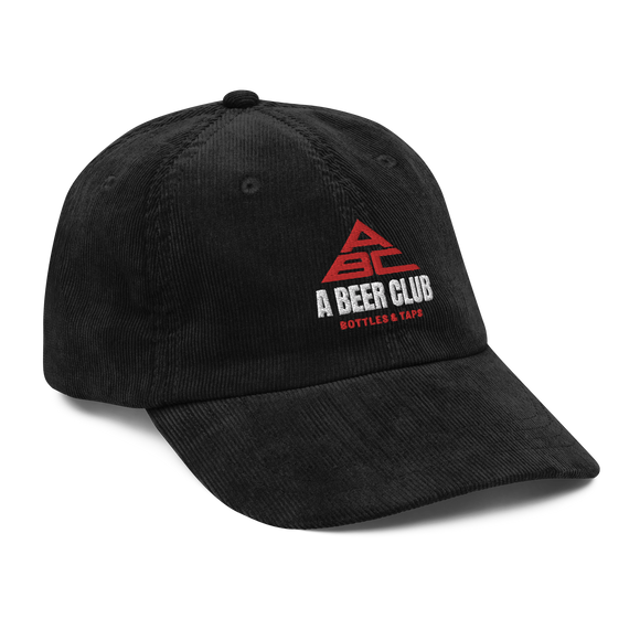 Embroidered Corduroy Hat | Vintage Corduroy Cap | Bout It Merch