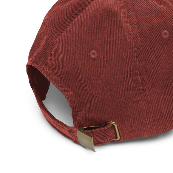 Corduroy Hat | OG White & Red