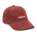 Corduroy Hat | OG White & Red-12