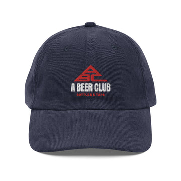 Embroidered Corduroy Hat | Vintage Corduroy Cap | Bout It Merch