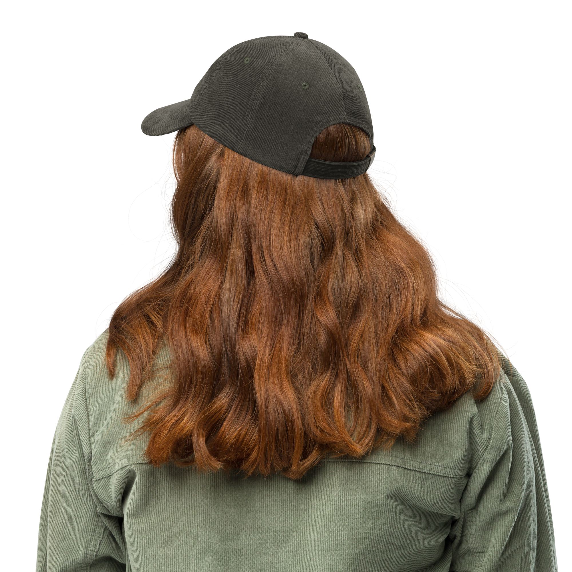 Corduroy Hat | Gold Lettering
