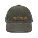 Corduroy Hat | Gold Lettering-11