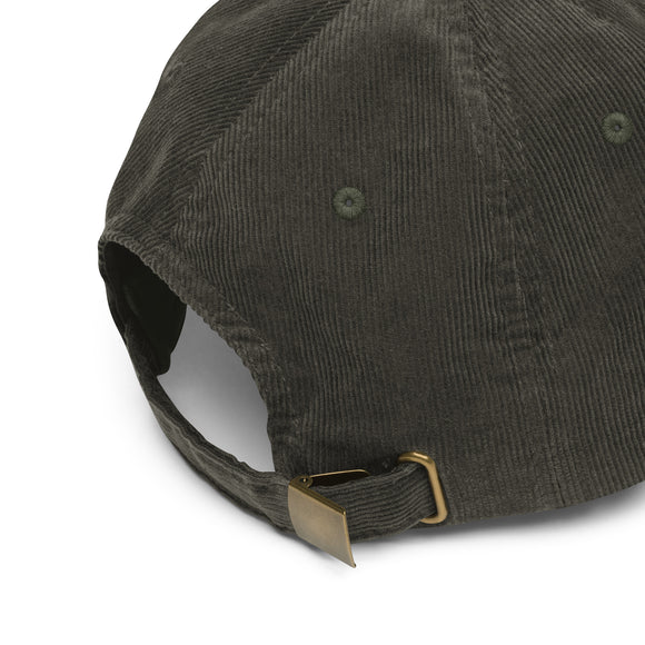 Corduroy Hat | Gold Lettering
