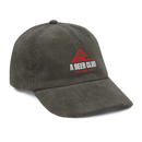 Corduroy Hat | OG White & Red-10