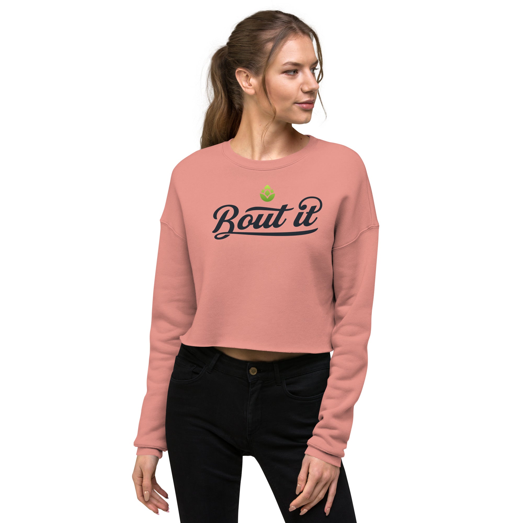 Women's Cropped Sweatshirt | Crop Sweatshirt | Bout It Merch