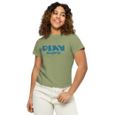 Women's Graphic Tee | Play Eugene Crop Tee | Bout It Merch