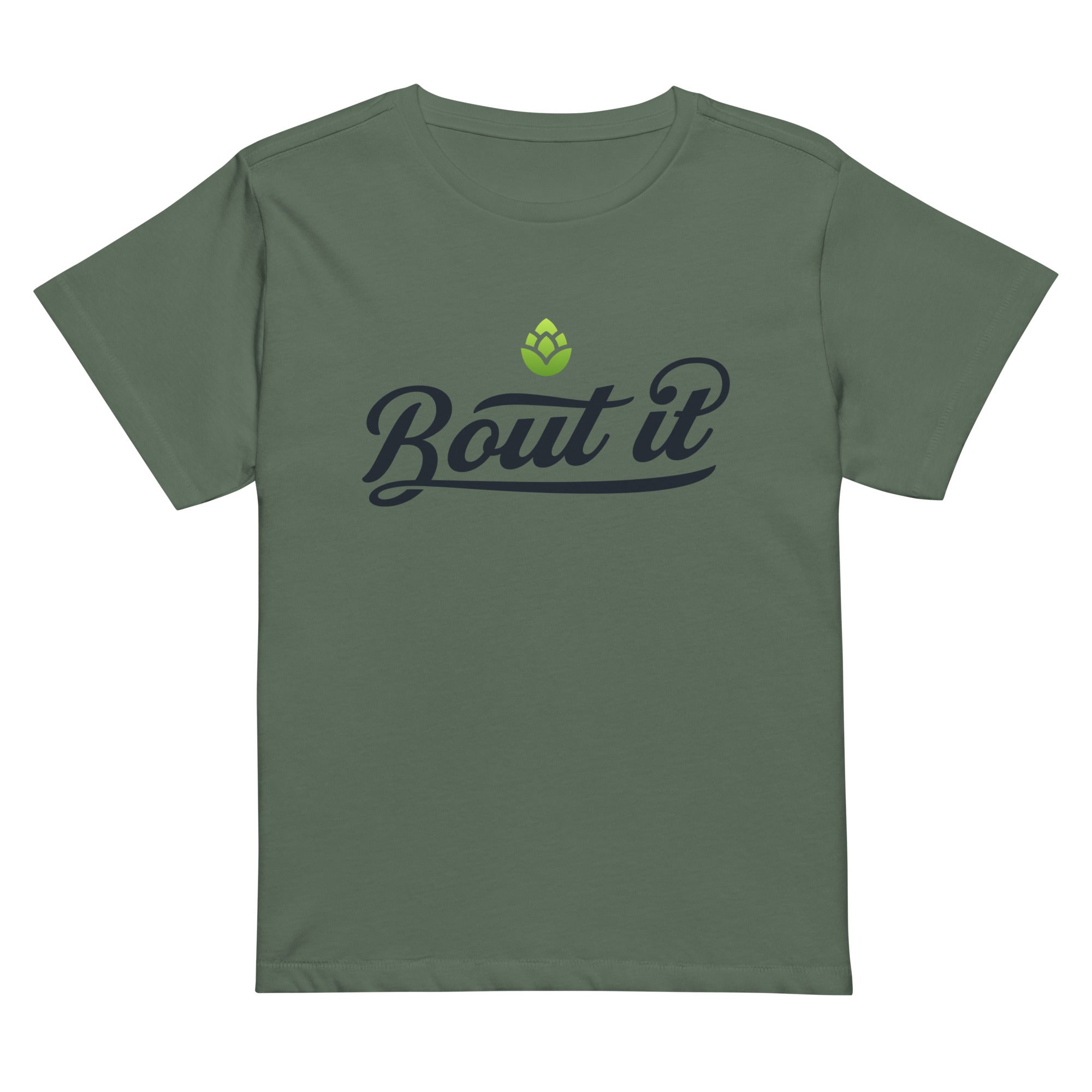 Women’s High Waisted Tee | High Waisted Tee | Bout It Merch