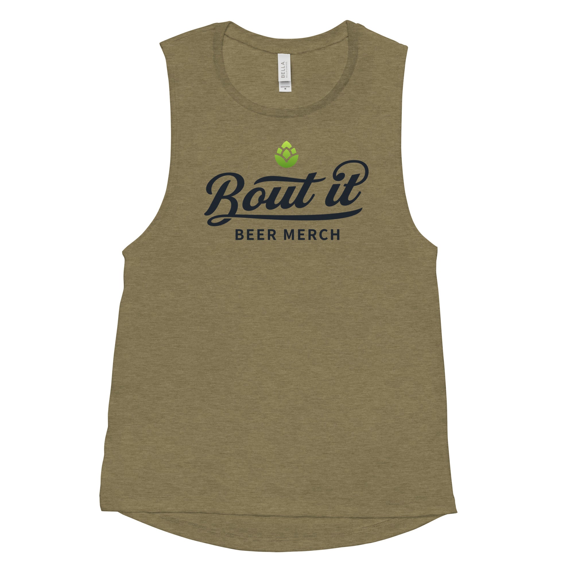 Women’s Muscle Tank Top | Dark logo