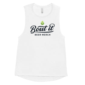 Women’s Muscle Tank Top | Dark logo