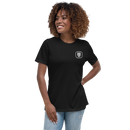 Women's Relaxed Tee | Black Unicorns Design | Bout It Merch