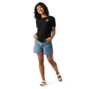 Women's Relaxed Tee | Black Unicorns Design | Bout It Merch