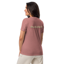 Women’s Relaxed V-Neck T-shirt | Horizontal "DFUB!"-7