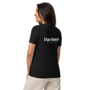 Women's V-Neck T Shirt | White Back Logo | Bout It Merch